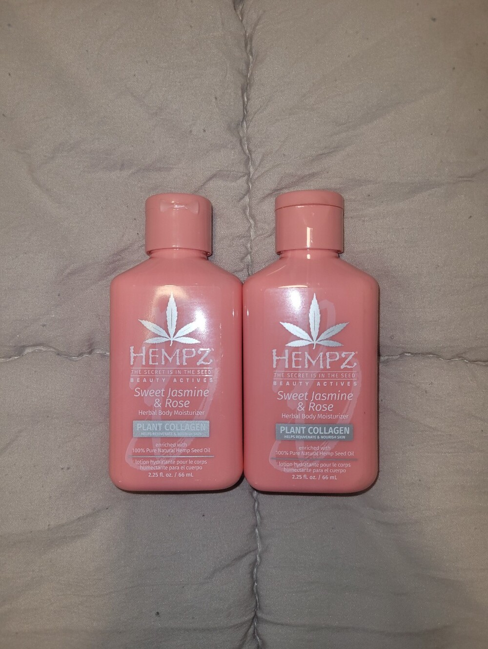 Hempz Sweet Jasmine & Rose Herbal Body Moisturizer - 2 pack